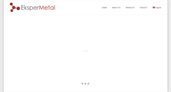 Desktop Screenshot of ekspermetal.com