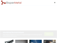 Tablet Screenshot of ekspermetal.com
